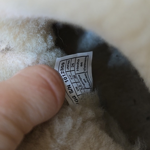 Ugg Australia Women 1012359 Ankle Leather Sheepskin Boots Lace up shoes sz 7 - Picture 12 of 14